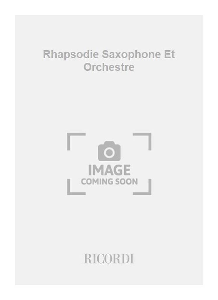 Rhapsodie Saxophone Et Orchestre